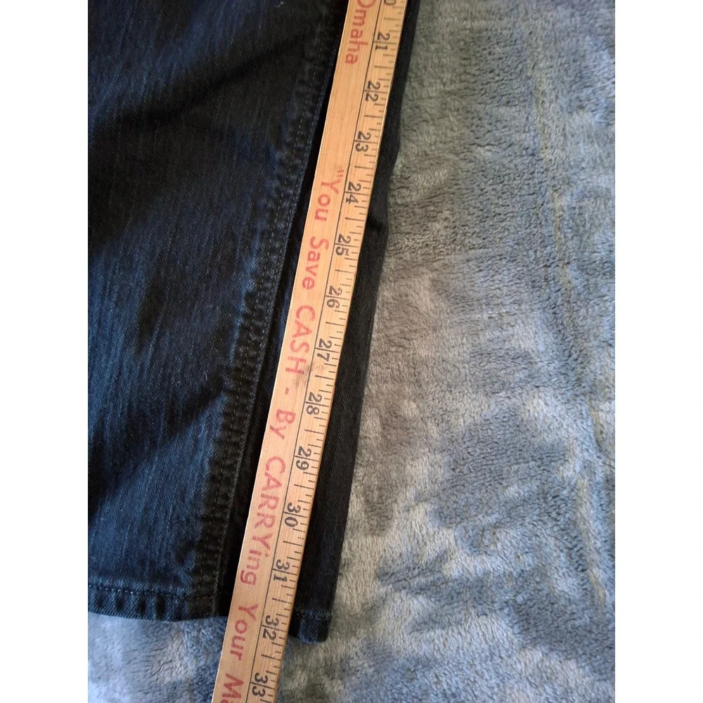 Levis 511 Slim Fit Jeans Mens 33x34 Dark Gray Charcoal Denim Pants 18181-0034
